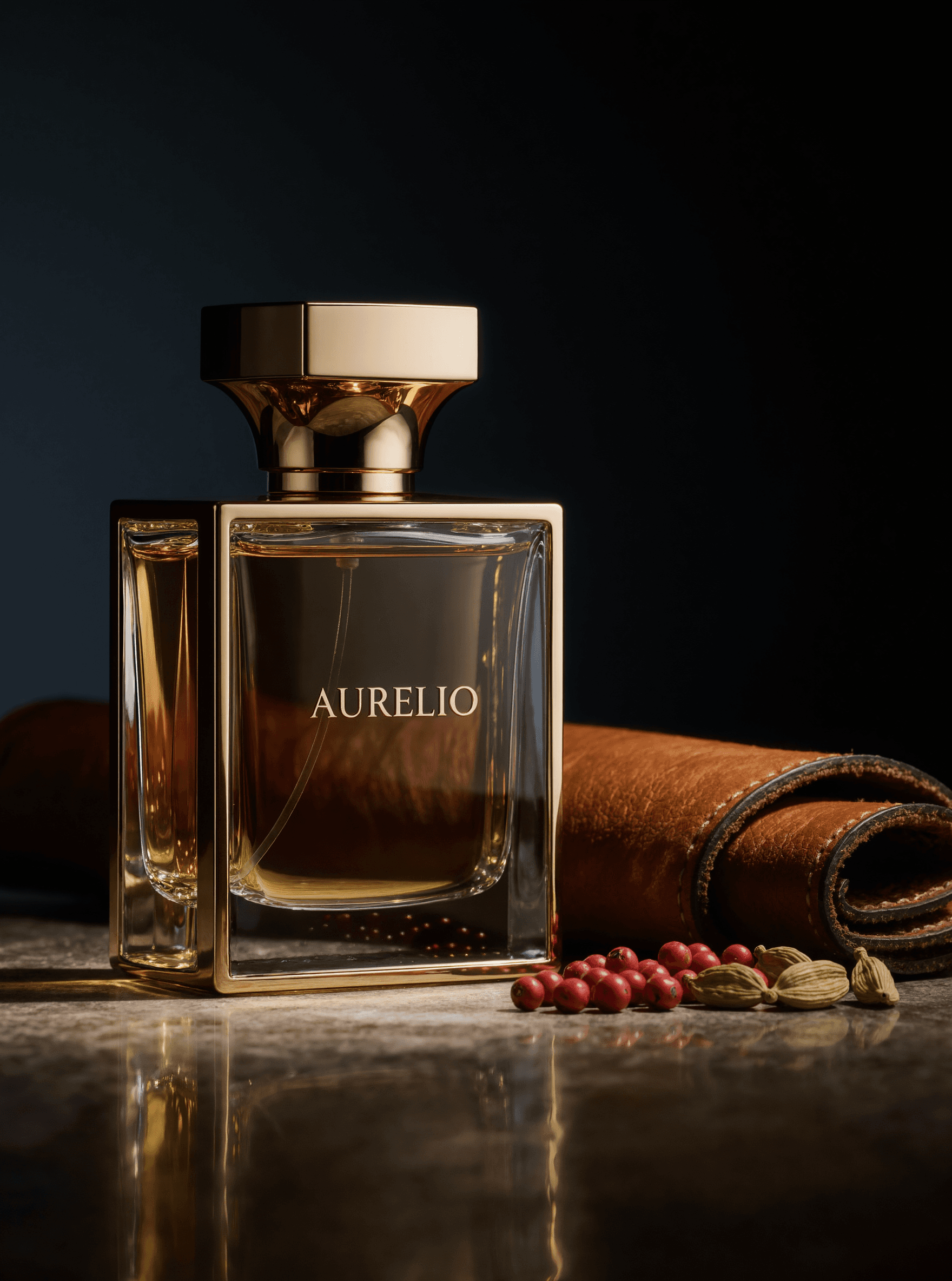 Flacon Aurelio Cuir de Florence, cuir · épicé